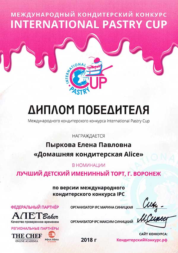 Лучший детский именинный торт