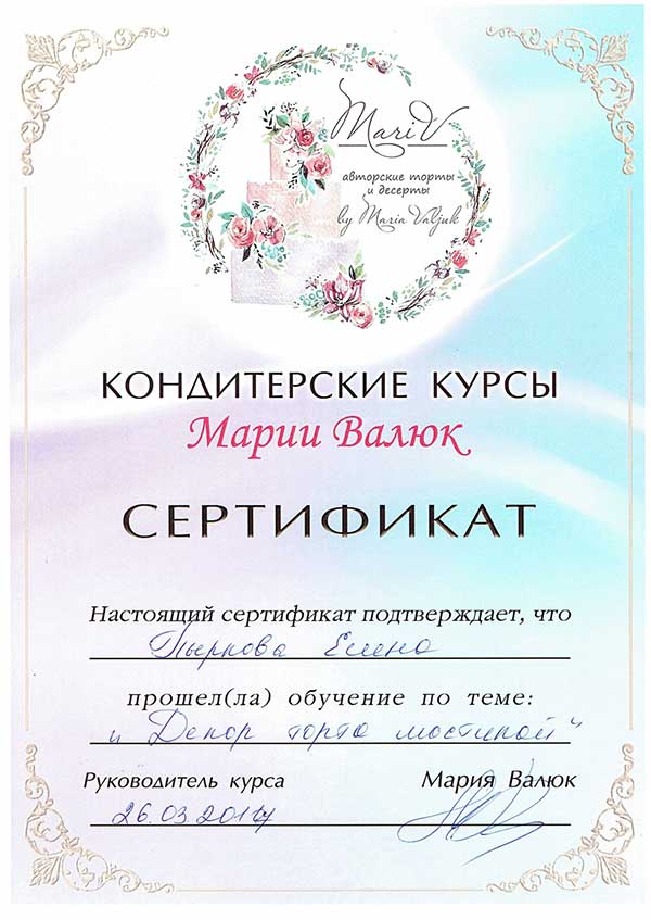 Декор торта мастикой