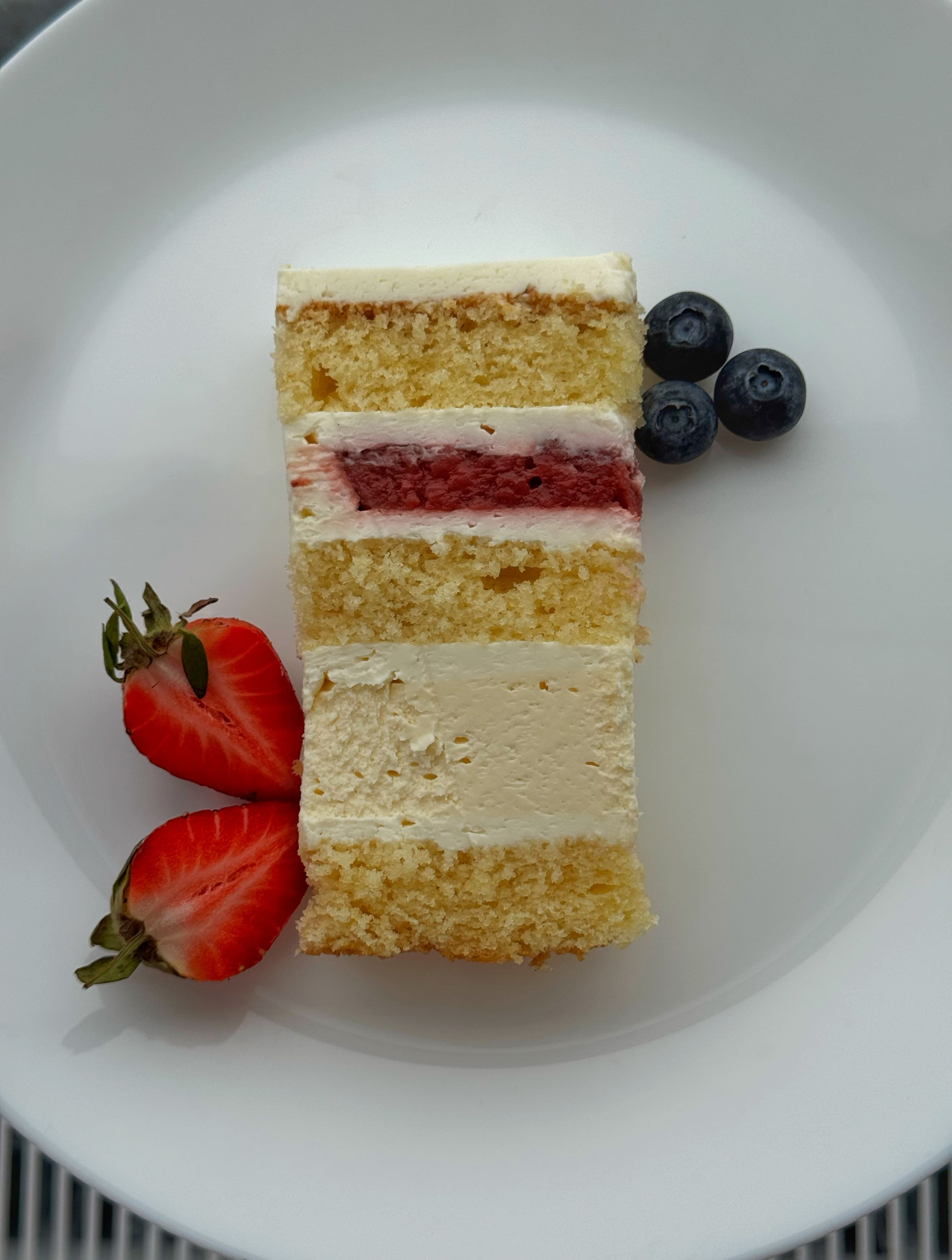 Ваниль/клубника с чизкейком